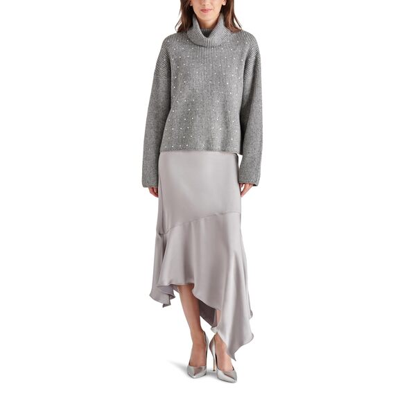 Steve Madden Dresses & Skirts - Steve Madden Apparel Women's Lucille Skirt, Ash Grey